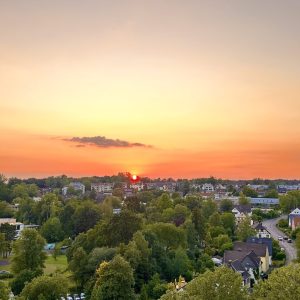 Täglicher Ausblick vom Balkon