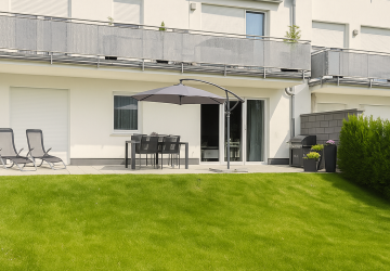 Garten-/Terrassenansicht