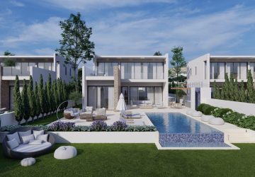 Visual Poolside Garden