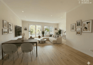 EG Ess-/Wohnzimmer- Beispiel Foto fertig renoviert