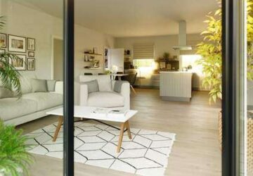 Wohnzimmer - Visualisierung (Beispieldarstellung)