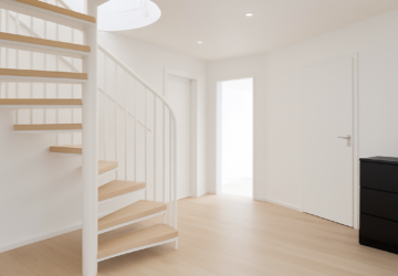 Wohnungseingang Beispiel nach Modernisierung