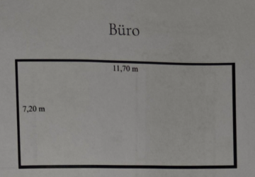 Grundriss Büro