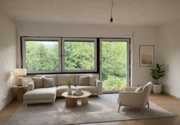 Beispiel Foto Wohnzimmer KI generiert
