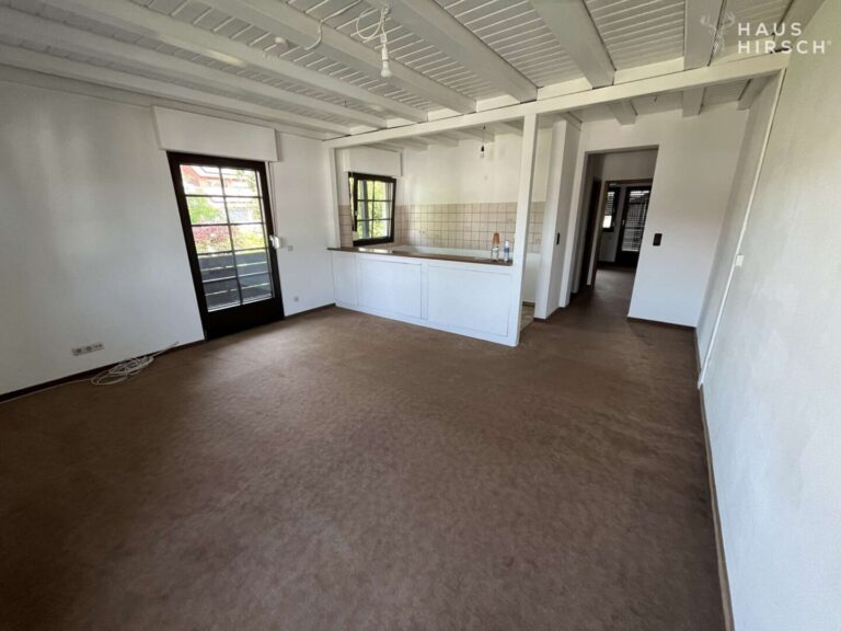 Wohnzimmer Blick auf Küche