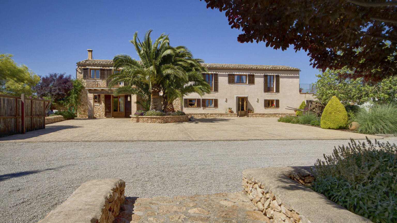 F-4037 Agroturismo-Finca mit herrlichem Weitblick, Pool und Lizenz zwischen Campos und Sa Rapita im Süd-Osten der Insel