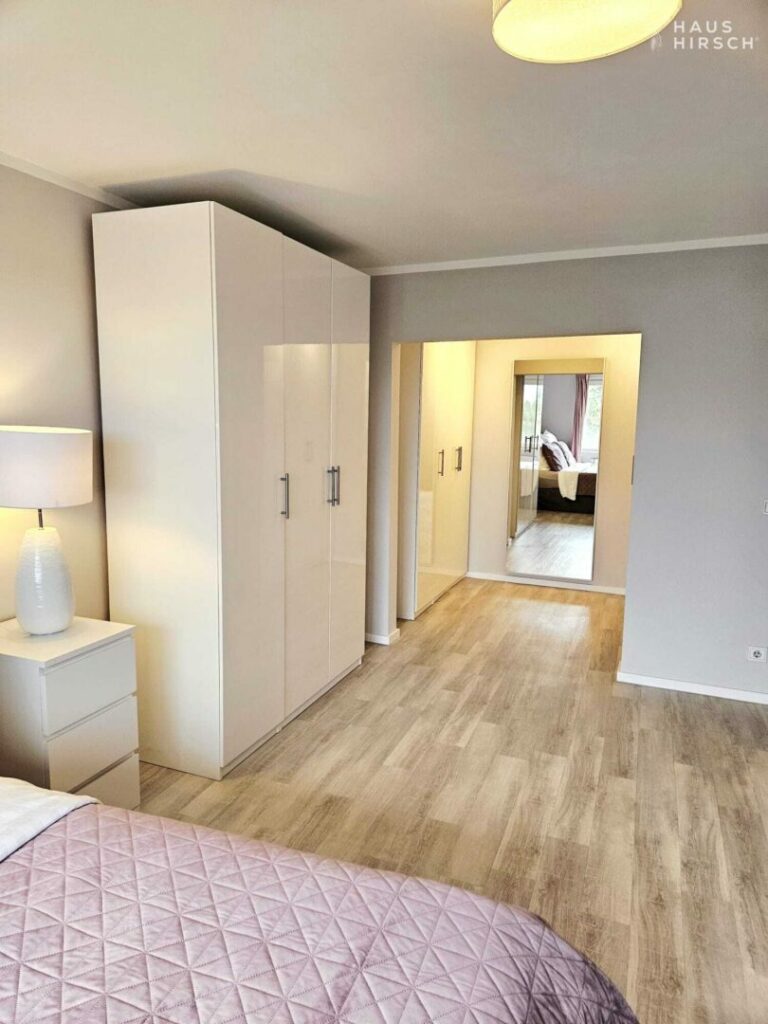 Blick zur Schlafnische