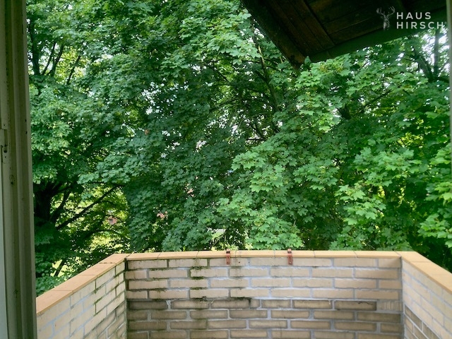 Ausblick Balkon