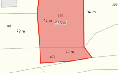 Grundstück 100 U. 101