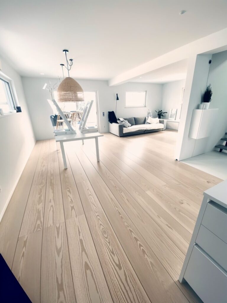 Wohn und Essbereich - Verbessert - (KI generiert)