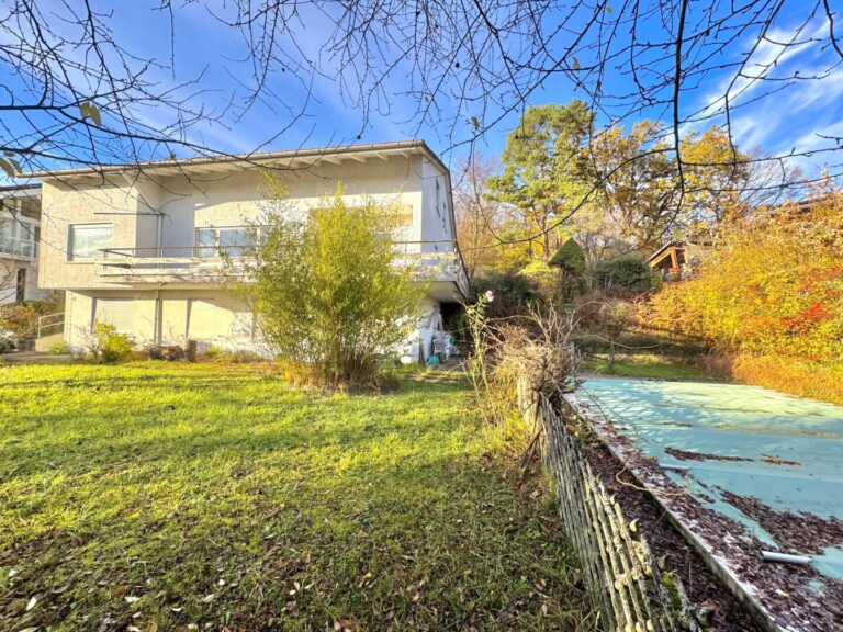 Außenansicht mit Pool