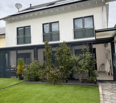 Rückseite Haus/Garten