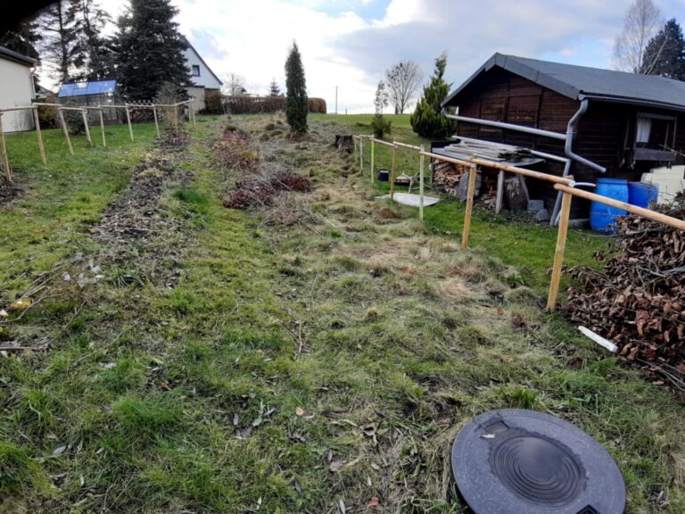 Zufahrtsbreite zum Grundstück