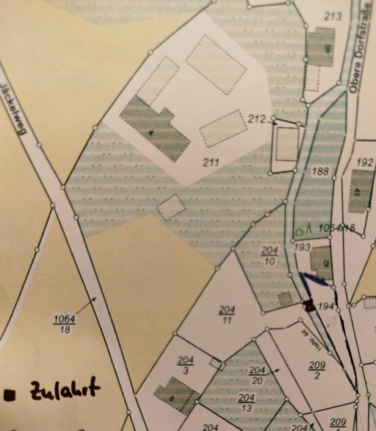 Liegenschaftskarte Ebersdorf