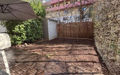 Blick Auf Terrasse &Amp; Garten