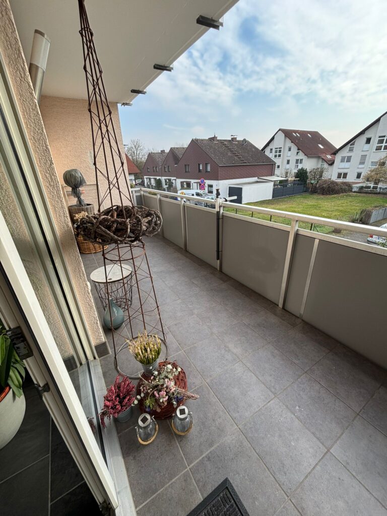 schöner Balkon