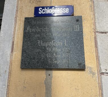 Erinnerungstafel Napoleon An Haus