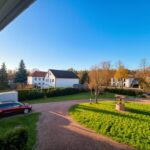 Grundstücksansicht Balkonsicht