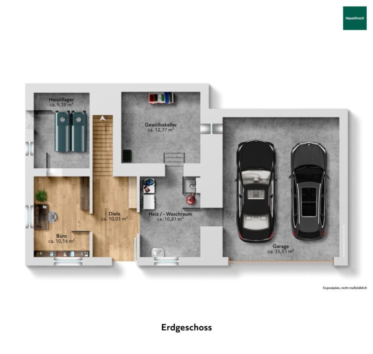 Grundriss Erdgeschoss