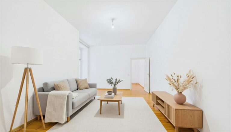 Berliner Zimmer (KI-Staging)