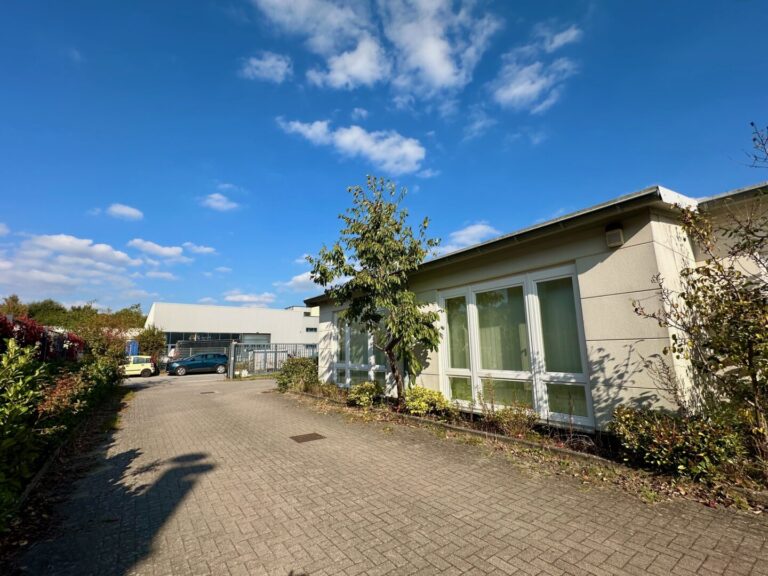 Zufahrt Produktionsbereich