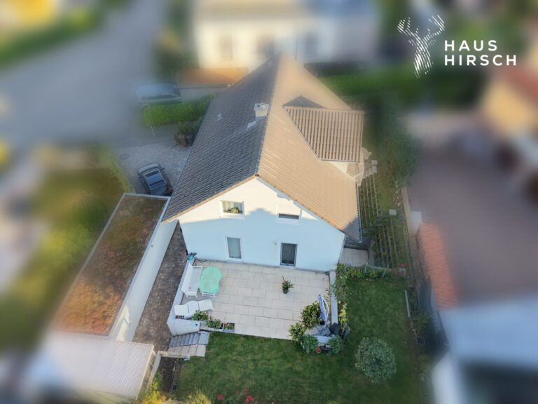 Hausansicht Gartenseite