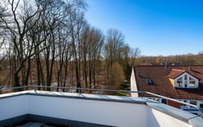 Großer Balkon In Süd-Westausrichtung