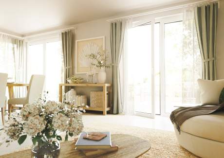 Wohnzimmer - Visualisierung (Beispieldarstellung)