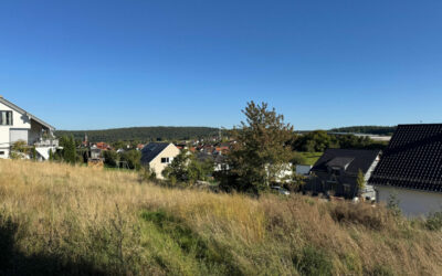 Blick Auf Neubaugebiet